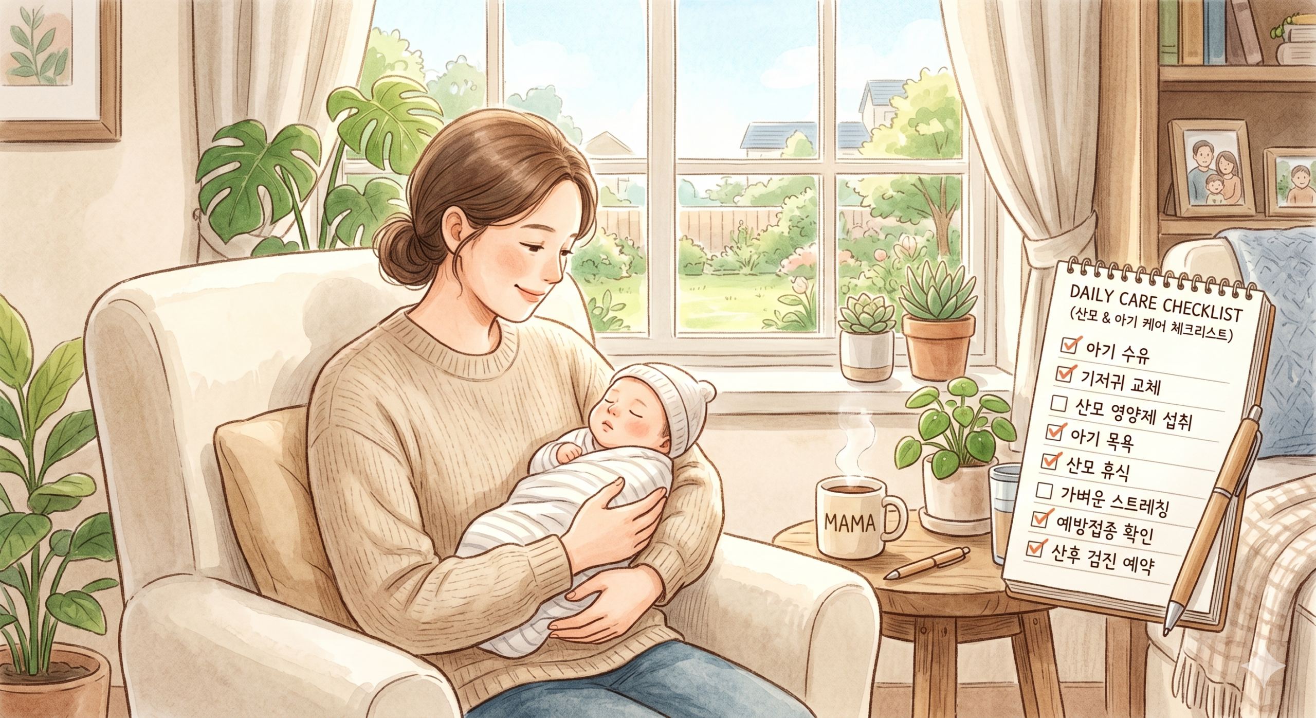 산후우울증과 베이비블루스의 차이, 자가진단 체크리스트, 회복을 돕는 5가지 방법을 정리했습니다. 2주 이상 지속되면 전문가 상담이 필요합니다. 강서·양천·구로 산모를 위한 산후회복 가이드.